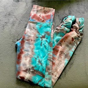 Mika Yoga Wear - Electric blue leggings - S